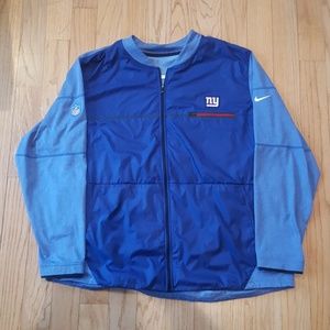 Nike N.Y. Giants Royal Sideline Shield Hybrid